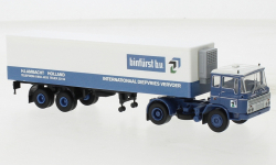 Brekina 85292 - H0 - DAF FT 2600 Kofferzug Binfürst